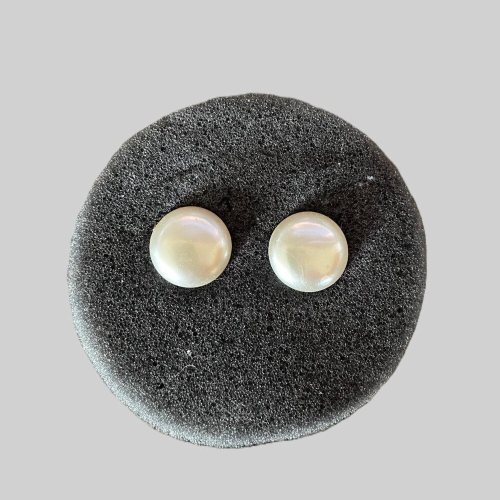 Classic Faux Pearl Clip‑On Earrings | Timeless